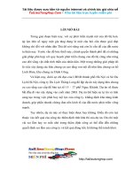 Hoàn thiện công tác thẩm định tài chính dự án xây dựng khu chung cư cao tầng cao cấp.doc