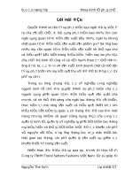 Hoàn thiện công tác hạch toán kế toán tại Cty TNHH Trend Setters Fashions VN