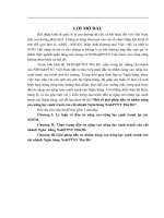 Một số giải pháp đầu tư nhằm nâng cao năng lực cạnh tranh của chi nhánh Ngân hàng ngân hàng nông nghiệp và phát triêng nông thôn Thủ Đô