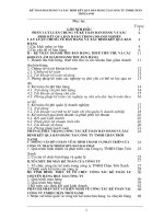 Kiểm toán chu trình hàng tồn kho trong kiểm toán báo cáo tài chính do C.ty kiểm toán & kế toán thực hiện