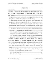 Hoàn thiện kế toán tiêu thụ thành phẩm tại công ty trách nhiệm hữu hạn quảng cáo và dịch vụ thương mại trần tiến bắc giang