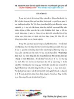 Hoàn thiện Kiểm toán chu trình hàng tồn kho trong Kiểm toán báo cáo tài chính.doc