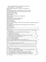 Phân tích thâm hụt thương mại của việt nam và các điều khoản về cán cân thanh toán của wto