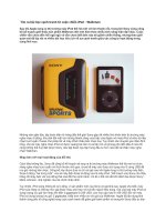 Tìm ra bài học cạnh tranh từ cuộc chiến iPod - Walkman