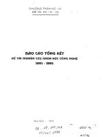 Nghiên cứu thu phát thanh kỹ thuật số stereo & thu phát hình kỹ thuật số độ phân giải