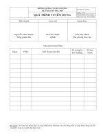 Quá trình tuyển dụng