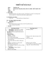 Giáo án Tập làm văn - Lớp 2 - Quan sát tranh.doc