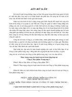 Hoàn thiện hạch toán kế toán CPSX & tính GTSP với việc nâng cao quản trị doanh nghiệp tại C.ty bao bì 27 - 7 Hà Nội