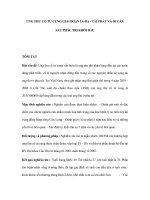 Ung thư cổ tử cung gia đoạn IA-IIA - tái phát và di căn sau phẫu trị khởi đầu