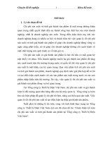 Hoàn thiện kế toán chi phí sản xuất và tính giá thành sản phẩm xây lắp tại Công ty Cổ phần thương mại và vận tải Sông Đà