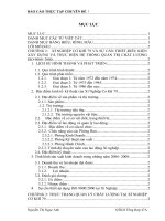 Xây dựng và thực hiện hệ thống quản lý chất lượng ISO 9000:2000 tại Xí Nghiệp cơ khí 79
