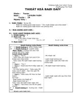 Giáo án Toán học - Lớp 2 - Luyện tập - Tuần 24