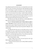 Kế toán CPSX và tính GTSP ở công ty than hà tu