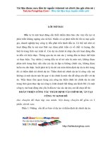 Hoàn thiện công tác thẩm định tài chính dự án tại công ty kinh đô.Doc