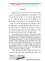 Phân tích biến động dân số, lao động và việc làm ở huyện Lập Thạch hiện nay.doc