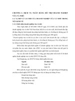  Phát triển dịch vụ ngân hàng hỗ trợ doanh nghiệp vừa và nhỏ ở Việt Nam