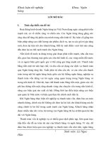 Giải pháp nâng cao hiệu quả kiểm soát nội bộ nghiệp vụ thanh toán vốn tại Chi nhánh NHĐT&PT Cầu Giấy