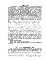 Thực trạng và hướng hoàn thiện báo cáo kết quả kinh doanh của doanh nghiệp.