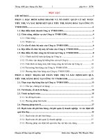 Kế toán tiêu thụ và xác định kết quả tiêu thụ hàng hoá tại Công ty TNHH EDD