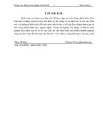 Kế toán chi phí sản xuất kinh doanh và tính giá thành sản phẩm tại công ty Cổ phần Đầu tư Xây dựng DUNGTST