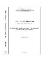 Luận văn thạc sĩ Công nghệ thông tin Kĩ thuật Dịch Ứng dụng Hàng không Tài liệu