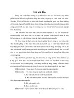 Phân tích tình hình tổ chức công tác hạch toán tại doanh nghiệp