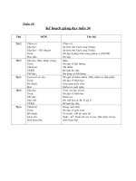 Tài liệu Giáo án môn Tiếng Việt tuần  34