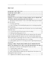 Quản trị rủi ro tín dụng tại ngân hàng nông nghiệp và phát triển nông thôn chi nhánh Bắc Hà Nội – thực trạng và giải pháp