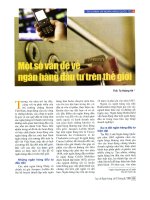 Một số vần đề về ngân hàng đầu tư trên thế giới