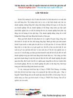 Một số biện pháp Chủ yếu nhằm nâng cao hiệu quả kinh doanh ở Công ty TNHH Thái Dương