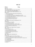 Nhu cầu về số lượng và chất lượng của xăng nhiên liệu