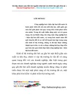 Một số giải pháp nhằm hoàn thiện các công cụ marketing – mix ở công ty TNHH quốc tế.doc