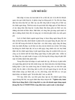 Nghiên cứu, hoàn thiện hoạt động thị trường dịch vụ của Vietcombank trong điều kiện cạnh tranh và hội nhập
