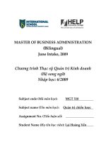 Phân tích chiến lược hiện tại và cải tiến thực hiện chiến lược của ngân hàng thương mại cổ phần kỹ thương việt nam (tehcombank), giai đoạn 2009 - 2014