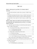 thực trạng tổ chức kế toán bán hàng và xác định kết quả kinh doanh tại công ty cổ phần trung nguyên