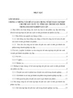 Hoàn thiện kế toán chi phí sản xuất và tính giá thành sản phẩm xây lắp tại Công ty TNHH Nam Hải