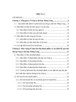 Hoàn thiện kế toán tiêu thụ thành phẩm và xác định kết quả tiêu thụ tại Công ty Dệt kim Thăng Long