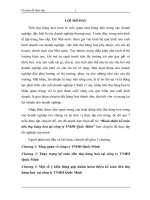 Hoàn thiện kế toán tiêu thụ hàng hoá tại công ty TNHH Quốc Minh