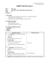 Giáo án Thủ công - Lớp 2 - Làm dây xúc xích trang trí