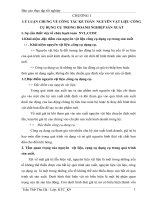 Công tác hạch toán kế toán nguyên vật liệu, công cụ dụng cụ Tại Công ty chế tạo thiết bị điện đông anh - hà nội