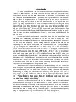 Phương hướng và biện pháp thúc đẩy mặt hàng xuất khẩu thuỷ sản của Việt nam thời kỳ 2001 - 2010