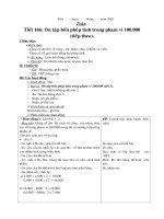 Kế hoạch giảng dạy tuần 34