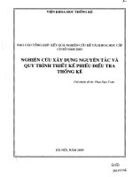 Nghiên cứu xây dựng nguyên tắc và qui trình thiết kế phiếu điều tra thống kê.pdf