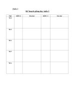 Tài liệu Giáo án môn Tự nhiên xã hội tháng 1