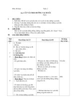 Giáo án Kỹ thuật - Lớp 4 - Tuần 2 - Cắt vải theo đường vạch dấu