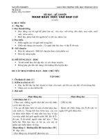 Giáo án lớp 3 - tuần 22