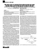 Ứng dụng slam II và Awesim để mô phỏng mô hình hoạt động của máy công cụ