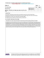 Mẫu Tìm hiểu chu trình Mua hàng, Phải trả, Trả tiền.doc