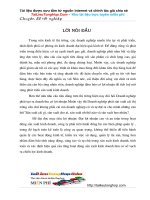 Luận văn Kế toán Bán hàng , Xác định Kết quả Bán hàng.doc