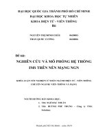 Nghiên cứu và mô phỏng hệ thống IMS trên nền mạng NGN